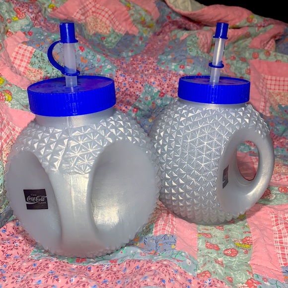 Y2K Collectable 2000 EPCOT Drinking Spheres Disney World 2000 - Picture 4 of 4